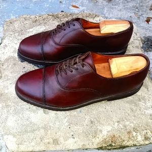 ✨✔Cole Haan British Tan Williams Cap Toe Oxford made in the USA!!!